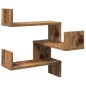 vidaXL Wand-Eckregale 2 Stk. Altholz-Optik 40x40x49,5 Holzwerkstoff vidaXL Wand-Eckregale 2 Stk. Altholz-Optik 40x40x49,5 Holzwerkstoff