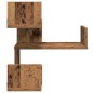 vidaXL Wand-Eckregale 2 Stk. Altholz-Optik 40x40x49,5 Holzwerkstoff vidaXL Wand-Eckregale 2 Stk. Altholz-Optik 40x40x49,5 Holzwerkstoff