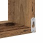 vidaXL Wand-Eckregale 2 Stk. Altholz-Optik 40x40x49,5 Holzwerkstoff vidaXL Wand-Eckregale 2 Stk. Altholz-Optik 40x40x49,5 Holzwerkstoff