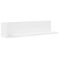 vidaXL Wandregale 2 Stk. Weiß 75x16,5x16,5 cm Holzwerkstoff vidaXL Wandregale 2 Stk. Weiß 75x16,5x16,5 cm Holzwerkstoff