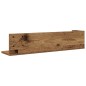 vidaXL Wandregale 2 Stk. Altholz-Optik 75x16,5x16,5 cm Holzwerkstoff vidaXL Wandregale 2 Stk. Altholz-Optik 75x16,5x16,5 cm Holzwerkstoff