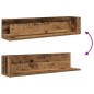 vidaXL Wandregale 2 Stk. Altholz-Optik 75x16,5x16,5 cm Holzwerkstoff vidaXL Wandregale 2 Stk. Altholz-Optik 75x16,5x16,5 cm Holzwerkstoff