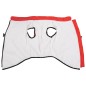 vidaXL Hundemantel mit Geschirr Wasserdicht Reflektierend Rot L44 vidaXL Hundemantel mit Geschirr Wasserdicht Reflektierend Rot L44