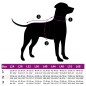 vidaXL Hundemantel mit Geschirr Wasserdicht Reflektierend Rot L44 vidaXL Hundemantel mit Geschirr Wasserdicht Reflektierend Rot L44