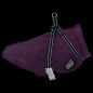 vidaXL Hundemantel mit Geschirr Wasserdicht Reflektierend Lila L44 vidaXL Hundemantel mit Geschirr Wasserdicht Reflektierend Lila L44