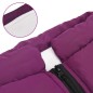 vidaXL Hundemantel mit Geschirr Wasserdicht Reflektierend Lila L44 vidaXL Hundemantel mit Geschirr Wasserdicht Reflektierend Lila L44
