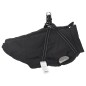 vidaXL Hundemantel mit Geschirr Wasserdicht Reflektierend Schwarz L44 vidaXL Hundemantel mit Geschirr Wasserdicht Reflektierend Schwarz L44