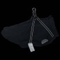 vidaXL Hundemantel mit Geschirr Wasserdicht Reflektierend Schwarz L44 vidaXL Hundemantel mit Geschirr Wasserdicht Reflektierend Schwarz L44