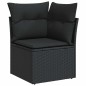 vidaXL 8-tlg. Garten-Sofagarnitur mit Kissen Schwarz Poly Rattan vidaXL 8-tlg. Garten-Sofagarnitur mit Kissen Schwarz Poly Rattan