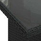 vidaXL 5-tlg. Garten-Sofagarnitur mit Kissen Schwarz Poly Rattan vidaXL 5-tlg. Garten-Sofagarnitur mit Kissen Schwarz Poly Rattan