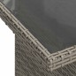 vidaXL 5-tlg. Garten-Sofagarnitur mit Kissen Grau Poly Rattan vidaXL 5-tlg. Garten-Sofagarnitur mit Kissen Grau Poly Rattan