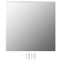 Wandspiegel mit LED-Beleuchtung Quadratisch Glas Wandspiegel mit LED-Beleuchtung Quadratisch Glas