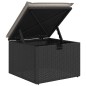 vidaXL 7-tlg. Garten-Sofagarnitur mit Kissen Schwarz Poly Rattan vidaXL 7-tlg. Garten-Sofagarnitur mit Kissen Schwarz Poly Rattan