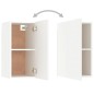 3-tlg. TV-Schrank-Set Weiß Holzwerkstoff 3-tlg. TV-Schrank-Set Weiß Holzwerkstoff