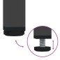vidaXL TV-Schrank Schwarz 202x39x43,5 cm Kaltgewalzter Stahl vidaXL TV-Schrank Schwarz 202x39x43,5 cm Kaltgewalzter Stahl