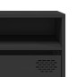 vidaXL TV-Schrank Schwarz 202x39x43,5 cm Kaltgewalzter Stahl vidaXL TV-Schrank Schwarz 202x39x43,5 cm Kaltgewalzter Stahl