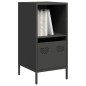 vidaXL Sideboard Schwarz 35x39x73,5 cm Kaltgewalzter Stahl vidaXL Sideboard Schwarz 35x39x73,5 cm Kaltgewalzter Stahl