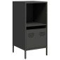vidaXL Sideboard Schwarz 35x39x73,5 cm Kaltgewalzter Stahl vidaXL Sideboard Schwarz 35x39x73,5 cm Kaltgewalzter Stahl