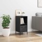 vidaXL Sideboard Schwarz 35x39x73,5 cm Kaltgewalzter Stahl vidaXL Sideboard Schwarz 35x39x73,5 cm Kaltgewalzter Stahl