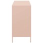 vidaXL Sideboard Rosa 101,5x39x73,5 cm Kaltgewalzter Stahl vidaXL Sideboard Rosa 101,5x39x73,5 cm Kaltgewalzter Stahl