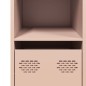 vidaXL Sideboard Rosa 101,5x39x73,5 cm Kaltgewalzter Stahl vidaXL Sideboard Rosa 101,5x39x73,5 cm Kaltgewalzter Stahl