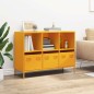 vidaXL Sideboard Senfgelb 101,5x39x73,5 cm Kaltgewalzter Stahl vidaXL Sideboard Senfgelb 101,5x39x73,5 cm Kaltgewalzter Stahl