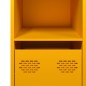 vidaXL Sideboard Senfgelb 101,5x39x73,5 cm Kaltgewalzter Stahl vidaXL Sideboard Senfgelb 101,5x39x73,5 cm Kaltgewalzter Stahl