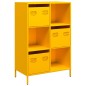 vidaXL Highboard Senfgelb 68x39x103,5 cm Stahl vidaXL Highboard Senfgelb 68x39x103,5 cm Stahl