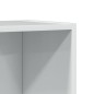 vidaXL Bücherregal Hochglanz-Weiß 40x30x189 cm Holzwerkstoff vidaXL Bücherregal Hochglanz-Weiß 40x30x189 cm Holzwerkstoff