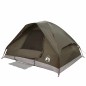 vidaXL Kuppel-Campingzelt 2 Personen Braun Wasserdicht vidaXL Kuppel-Campingzelt 2 Personen Braun Wasserdicht