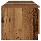 vidaXL TV-Schrank mit LED-Leuchten Altholz-Optik 140x40x35,5 cm vidaXL TV-Schrank mit LED-Leuchten Altholz-Optik 140x40x35,5 cm