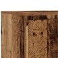 vidaXL TV-Schrank mit LED-Leuchten Altholz-Optik 140x40x35,5 cm vidaXL TV-Schrank mit LED-Leuchten Altholz-Optik 140x40x35,5 cm