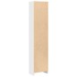 vidaXL Bücherregal Hochglanz-Weiß 40x24x176 cm Holzwerkstoff vidaXL Bücherregal Hochglanz-Weiß 40x24x176 cm Holzwerkstoff