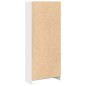 vidaXL Bücherregal Hochglanz-Weiß 60x24x143 cm Holzwerkstoff vidaXL Bücherregal Hochglanz-Weiß 60x24x143 cm Holzwerkstoff