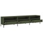 vidaXL TV-Schrank Olivgrün 202x39x43,5 cm Kaltgewalzter Stahl vidaXL TV-Schrank Olivgrün 202x39x43,5 cm Kaltgewalzter Stahl