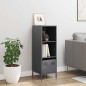 vidaXL Highboard Anthrazit 35x39x103,5 cm Stahl vidaXL Highboard Anthrazit 35x39x103,5 cm Stahl