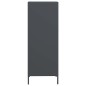 vidaXL Highboard Anthrazit 35x39x103,5 cm Stahl vidaXL Highboard Anthrazit 35x39x103,5 cm Stahl