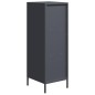 vidaXL Highboard Anthrazit 35x39x103,5 cm Stahl vidaXL Highboard Anthrazit 35x39x103,5 cm Stahl