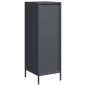 vidaXL Highboard Anthrazit 39x35x103,5 cm Stahl vidaXL Highboard Anthrazit 39x35x103,5 cm Stahl