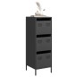 vidaXL Highboard Schwarz 39x35x103,5 cm Stahl vidaXL Highboard Schwarz 39x35x103,5 cm Stahl
