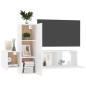 vidaXL 3-tlg. TV-Schrank-Set Weiß Holzwerkstoff vidaXL 3-tlg. TV-Schrank-Set Weiß Holzwerkstoff
