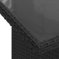 vidaXL 7-tlg. Garten-Sofagarnitur mit Kissen Schwarz Poly Rattan vidaXL 7-tlg. Garten-Sofagarnitur mit Kissen Schwarz Poly Rattan