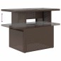 vidaXL 6-tlg. Garten-Sofagarnitur mit Kissen Braun Poly Rattan vidaXL 6-tlg. Garten-Sofagarnitur mit Kissen Braun Poly Rattan