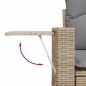 vidaXL 8-tlg. Garten-Sofagarnitur mit Kissen Beige Poly Rattan vidaXL 8-tlg. Garten-Sofagarnitur mit Kissen Beige Poly Rattan
