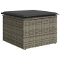 vidaXL 6-tlg. Garten-Sofagarnitur mit Kissen Grau Poly Rattan vidaXL 6-tlg. Garten-Sofagarnitur mit Kissen Grau Poly Rattan