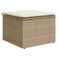 vidaXL 7-tlg. Garten-Sofagarnitur mit Kissen Beige Poly Rattan vidaXL 7-tlg. Garten-Sofagarnitur mit Kissen Beige Poly Rattan