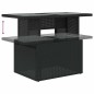 vidaXL 9-tlg. Garten-Sofagarnitur mit Kissen Schwarz Poly Rattan vidaXL 9-tlg. Garten-Sofagarnitur mit Kissen Schwarz Poly Rattan