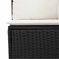 vidaXL 9-tlg. Garten-Sofagarnitur mit Kissen Schwarz Poly Rattan vidaXL 9-tlg. Garten-Sofagarnitur mit Kissen Schwarz Poly Rattan