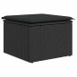 vidaXL 6-tlg. Garten-Sofagarnitur mit Kissen Schwarz Poly Rattan vidaXL 6-tlg. Garten-Sofagarnitur mit Kissen Schwarz Poly Rattan