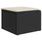 vidaXL 7-tlg. Garten-Sofagarnitur mit Kissen Schwarz Poly Rattan vidaXL 7-tlg. Garten-Sofagarnitur mit Kissen Schwarz Poly Rattan